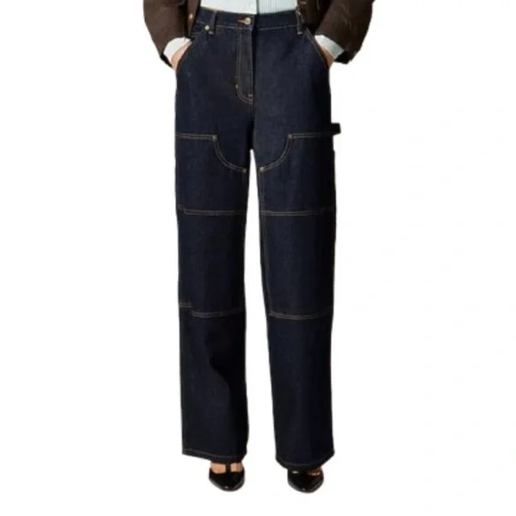 J CREW W’S HIGH RISE PAINTER JEANS - Picture 3 of 6